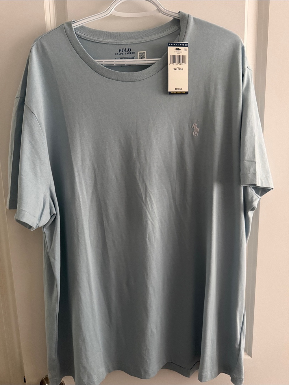 Polo by Ralph Lauren Light Blue Crewneck Tee